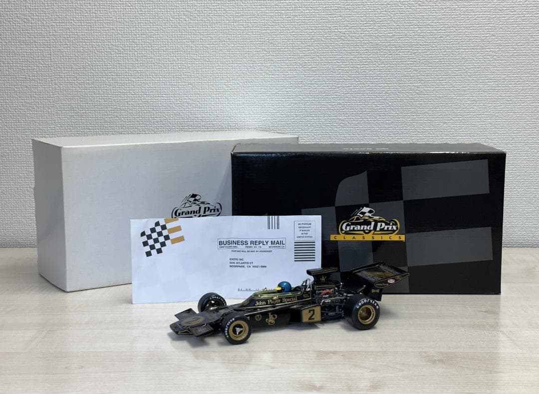 1/18 エグゾト ロータス Type 72E 1973年 F1 イタリアGP - メルカリ