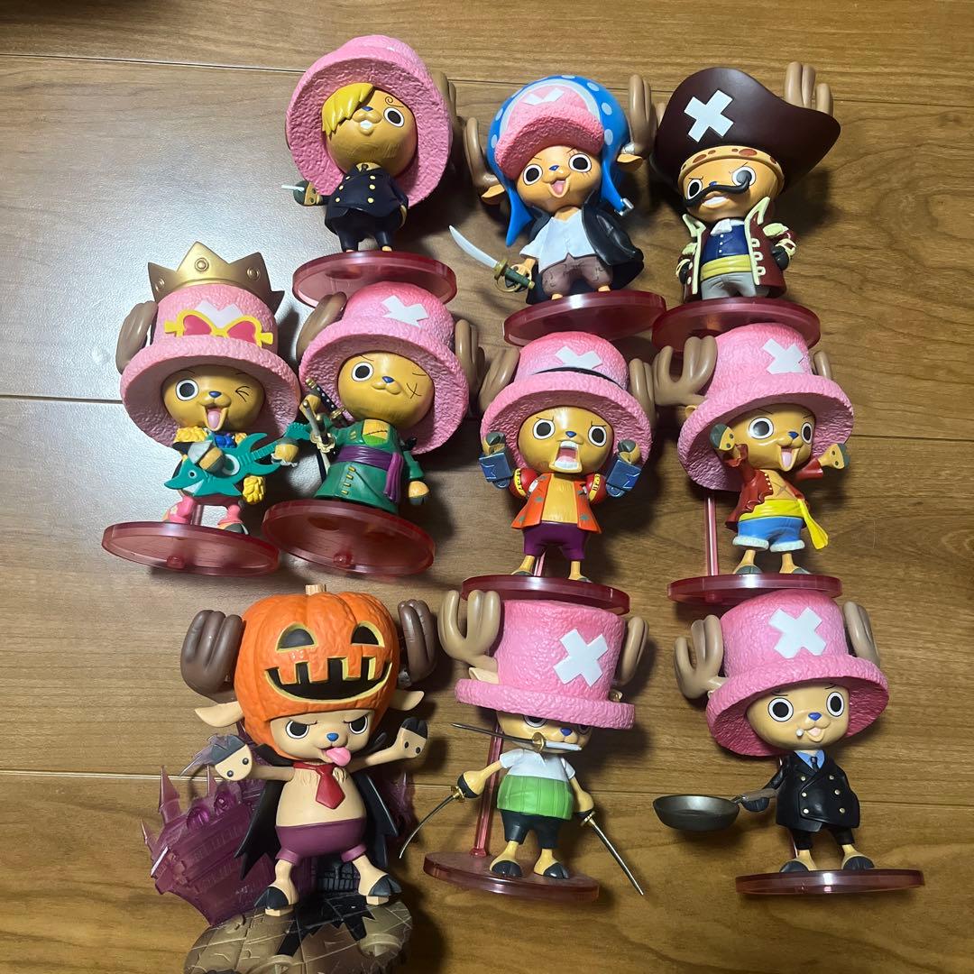 ワンピース チョッパーフィギュア 10体セット