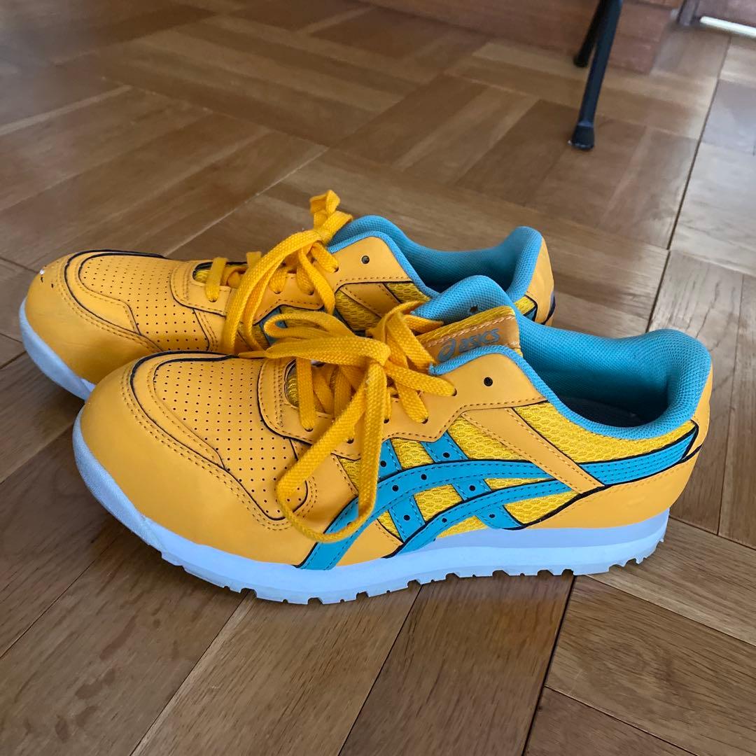 美品　asics アシックス　安全靴　24.0cm