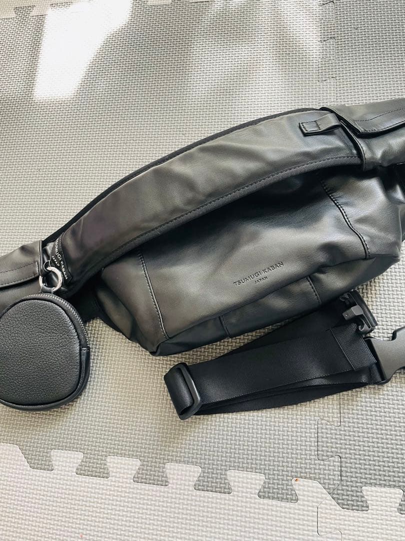 ツムギカバン ヒップシート ブラック