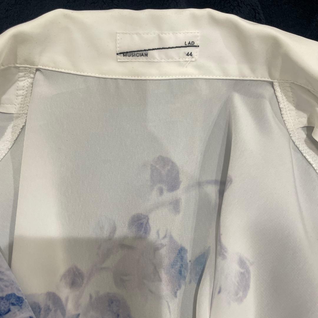 即購入可]LAD MUSICIAN デシンフラワーパジャマシャツ 44 - メルカリ