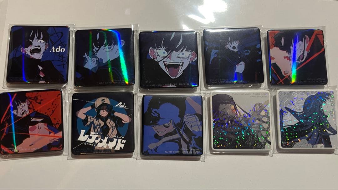 Ado ラウンドワン コレクション缶バッジ 全種コンプリート