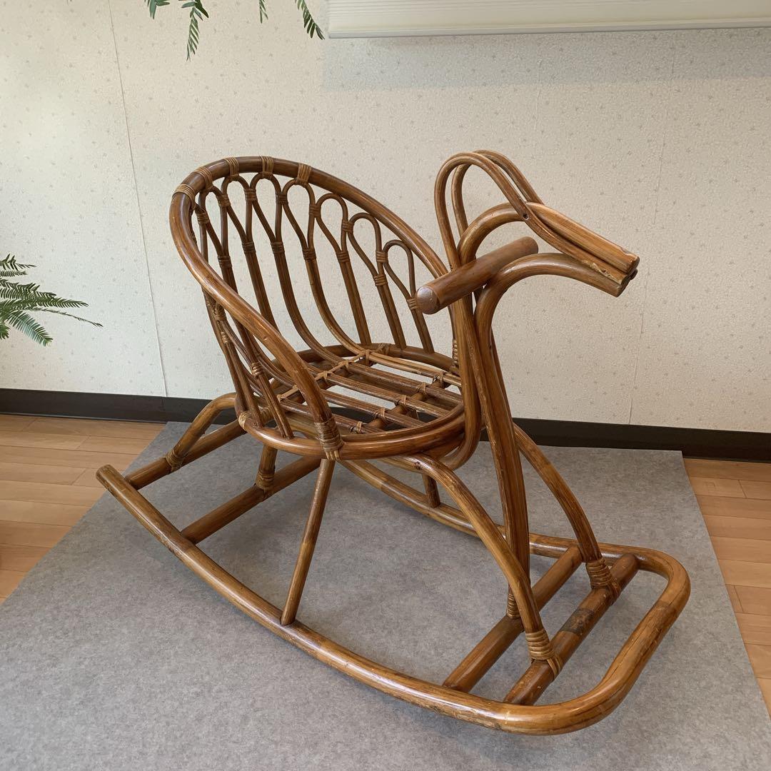 ラタン ロッキングチェア