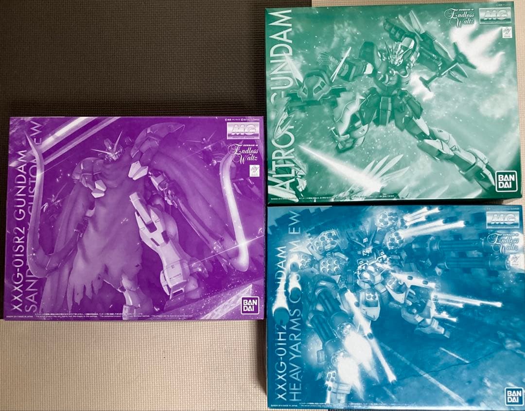 MG サンドロック改 EW、ヘビーアームズ改EW、アルトロンEW 計3点