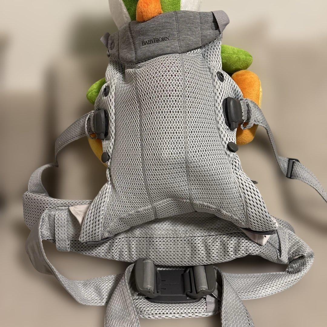 ベ*ィ様 BABYBJÖRN ハーモニー抱っこ紐 グレー メッシュ BABYBJORN（ベビービョルン） 抱っこ紐 ハーモニー メッシュ 正規品10