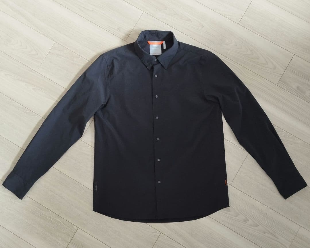 MAMMUT　セオン　シャツ　マムート　ブラック