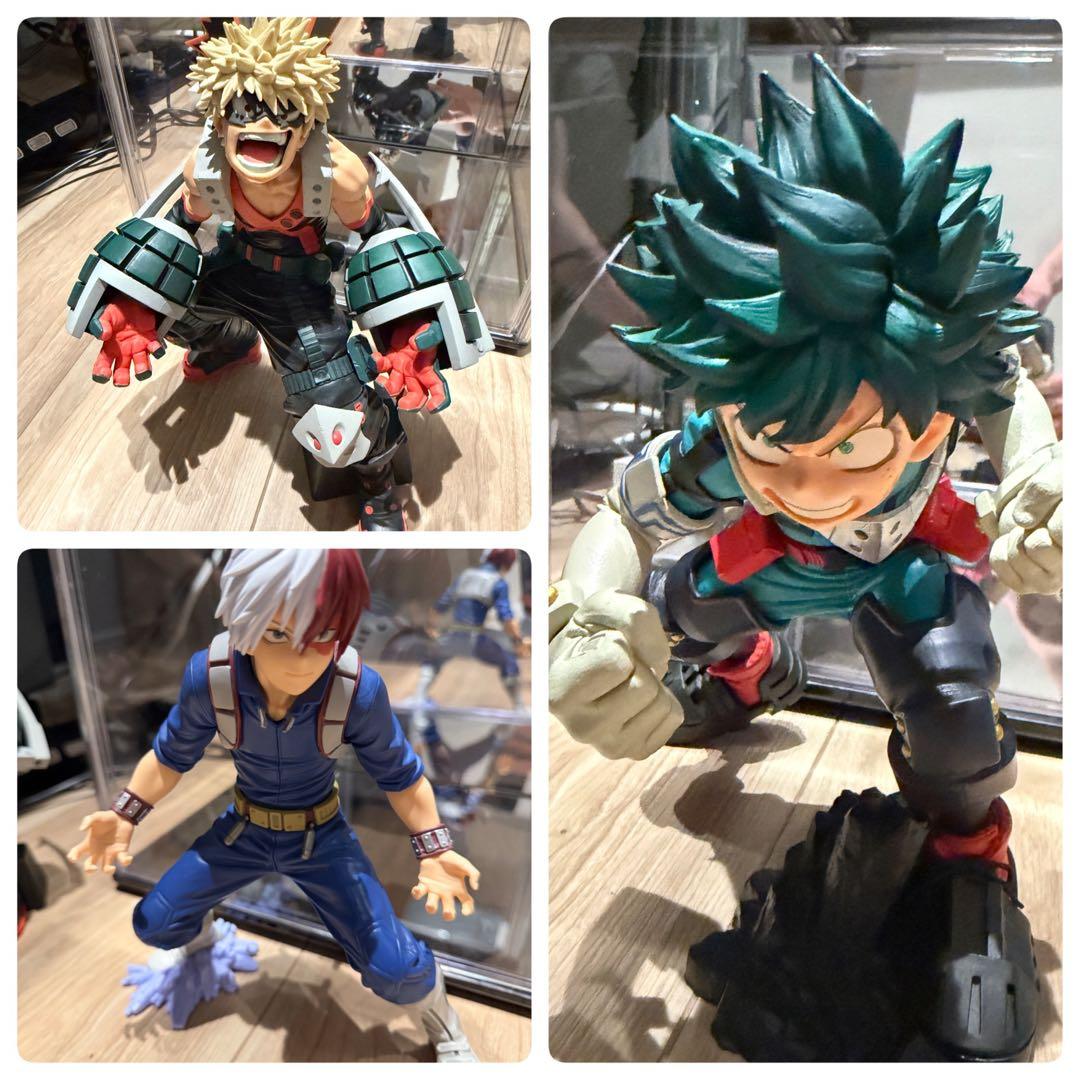 【3体セット】BWFC SMSP ヒロアカ　緑谷出久　爆豪勝己　轟焦凍