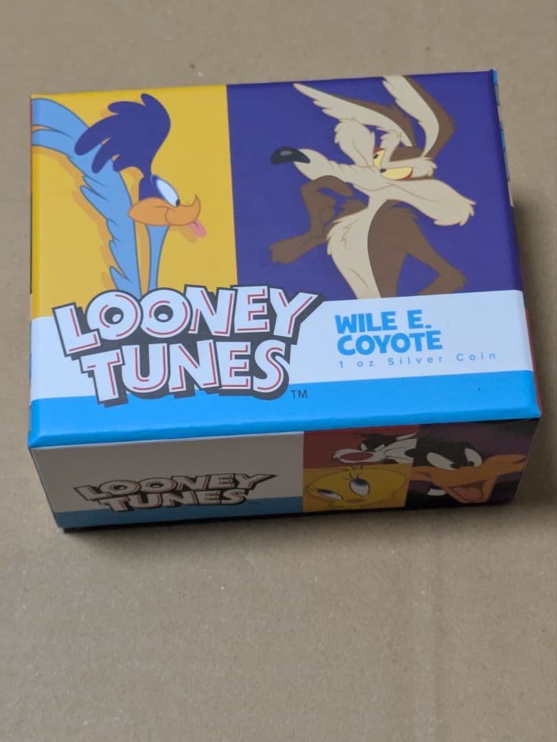 ルーニー・テューンズ ワイリーコヨーテ1オンス純銀 - メルカリ