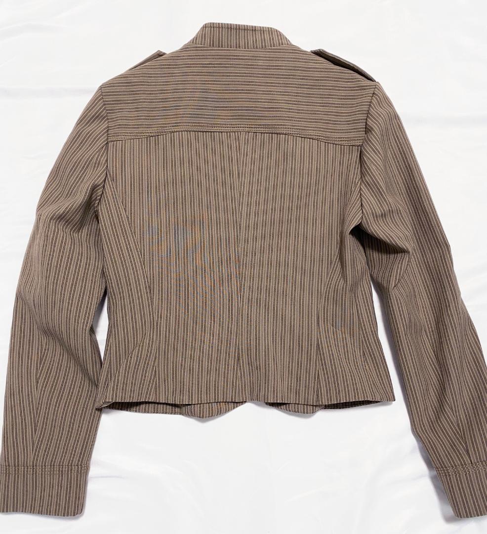 完売品 ZARA ストライプ柄フィットブレザー Sサイズ - メルカリ