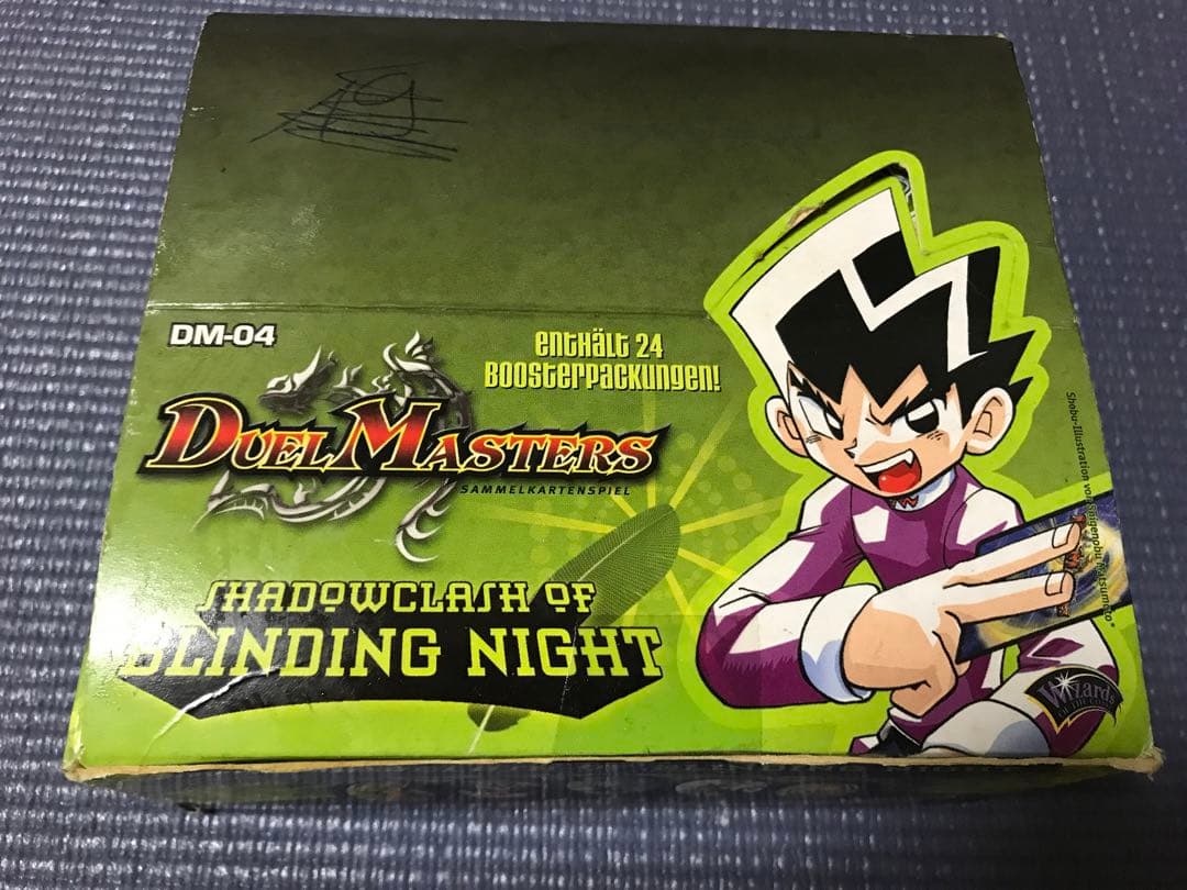デュエルマスターズ DM04 ドイツ語版　未開封ボックス DM-04 第4弾「闇騎士団の逆襲」【-】{-}《未開封BOX》