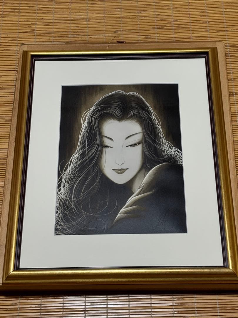 鶴田一郎 シャイニングエンジェル リトグラフ