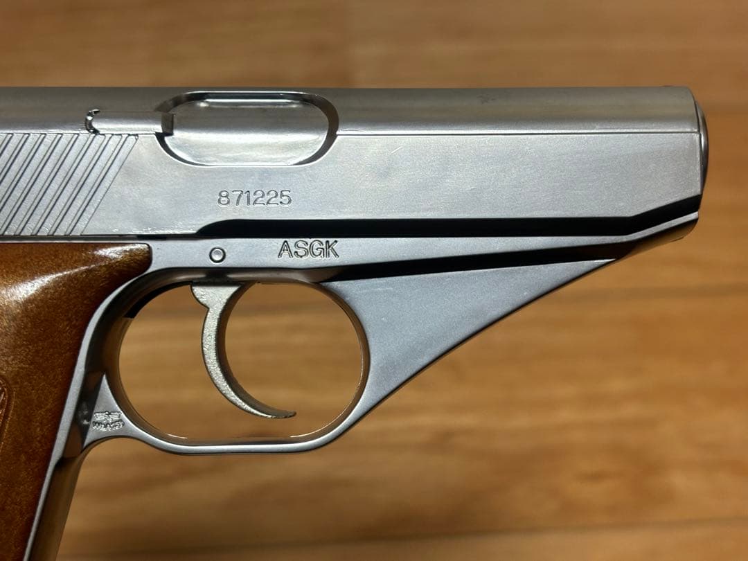 マルシン モーゼル MAUSER HSc シルバー サイレンサー ASGK刻印有