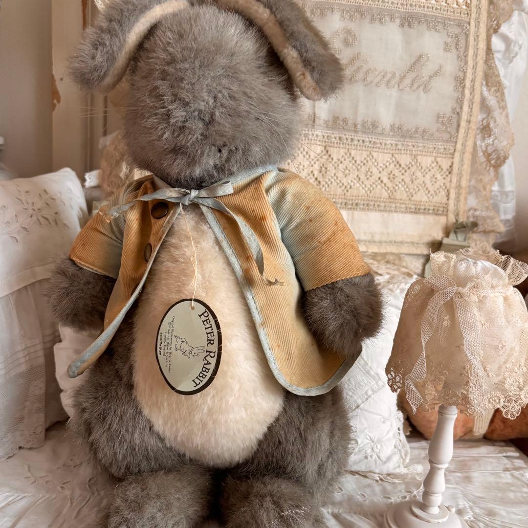 レア　ファミリア　ヴィンテージ　ピーターラビット　タグ付き　日本初 ファミリア ぬいぐるみ ピーターラビットぬいぐるみ レトロ ファミリア