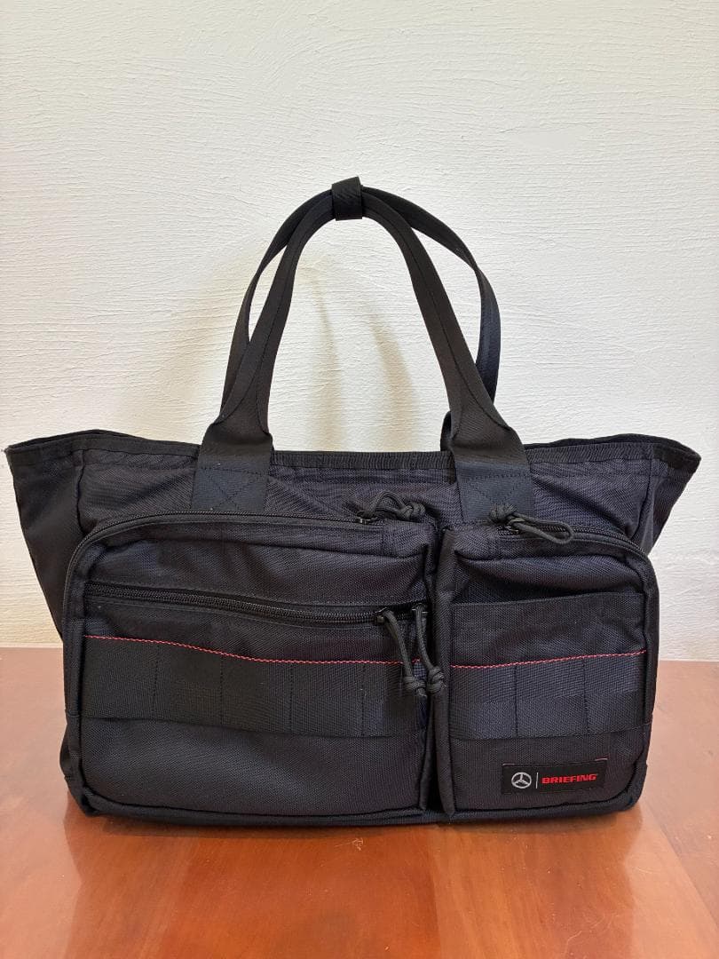 【美品】BRIEFING 　メルセデスベンツ×ブリーフィング　トートバッグ