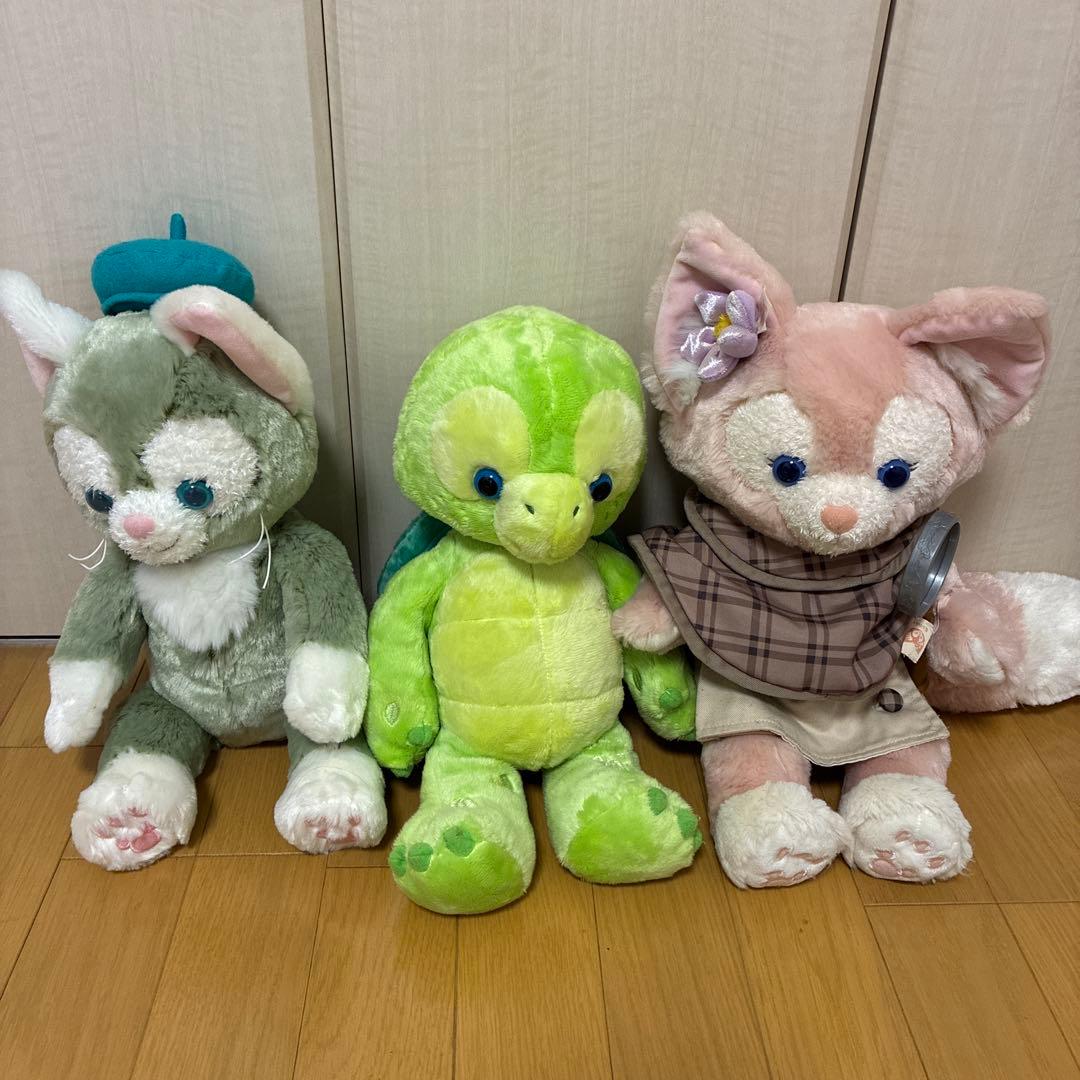 ディズニー　シェリーメイ　ジェラトーニ　オルメル シェリーメイ ジェラトーニ オルメル ぬいぐるみセット ディズニーシー