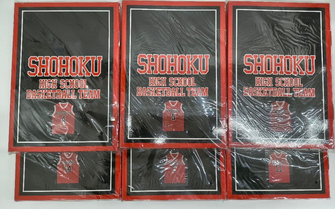 SHOHOKU 高校バスケットボールチーム ユニフォーム6種セット 1867196378.jpg?1680521108