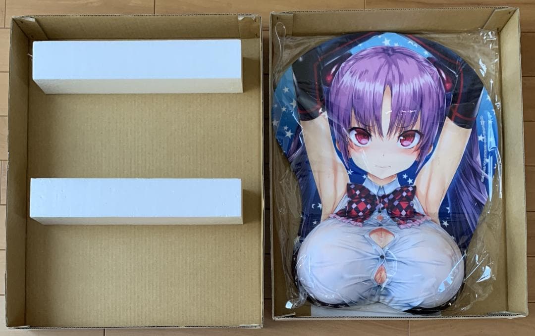 新品 等身大おっぱいマウスパッド (初代) 阿久野ミカ ピンクパイナップル