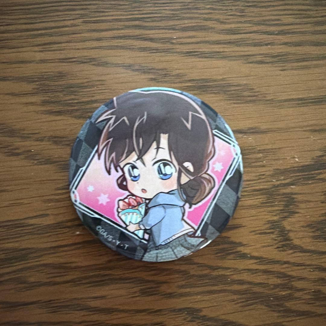 未使用】名探偵コナン 毛利蘭 缶バッジ - メルカリ