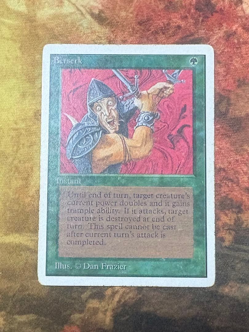 狂暴化/Berserk アンリミテッド 英語版 MTG Berserk - 30th Anniversary Edition - Magic: The Gathering