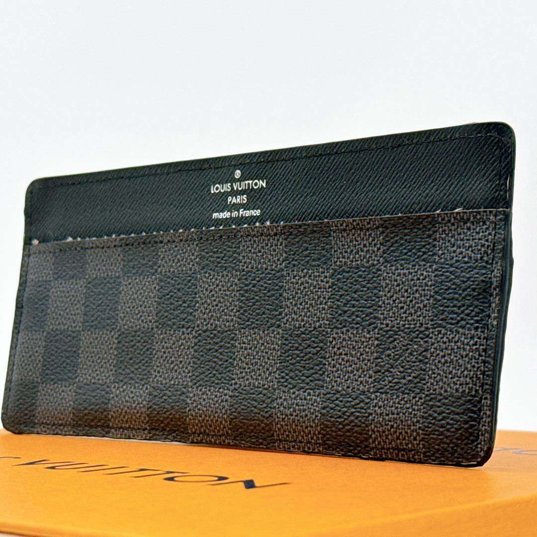 安価　良品　ルイヴィトン ダミエ グラフィット モデュラブル カードケース 財布
