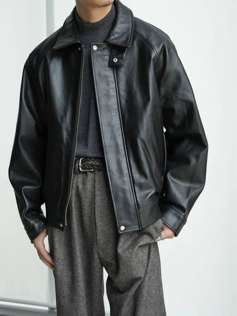 ジャケット・アウター UNIVERSAL PRODUCTS LEATHER DRIZZLER JKT