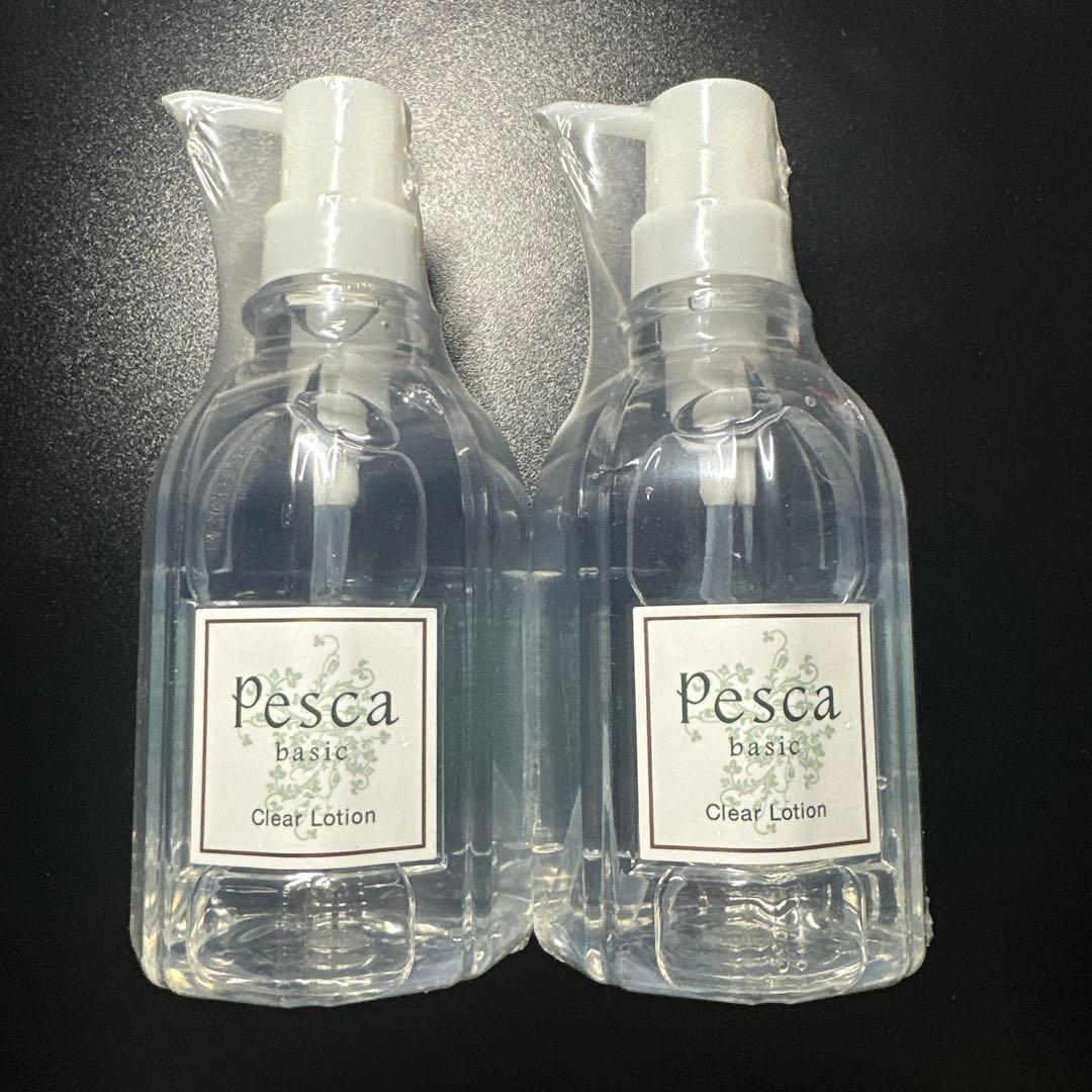 pesca クリアローション 500ml 2本セット新品未使用品 ペスカ みずみずしい潤い素肌へ！ クリアローション ビッグサイズ 2本
