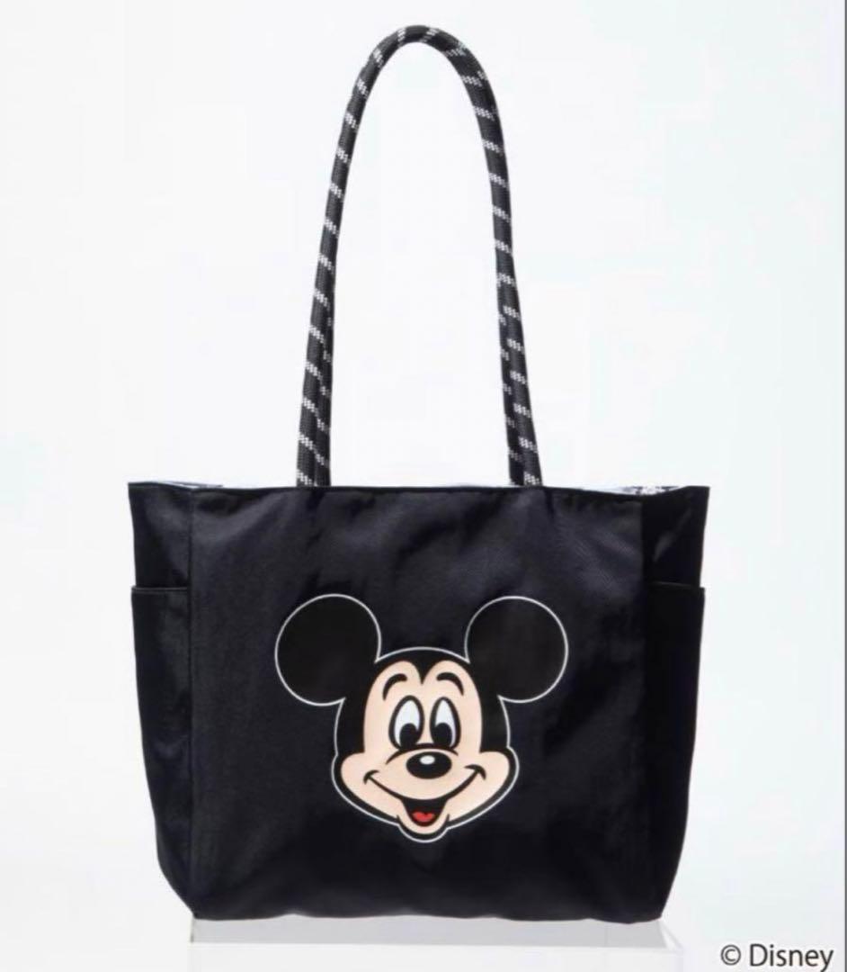 WCJ【撥水】Disney / REVERSIBLE TOTE BAG ミッキー