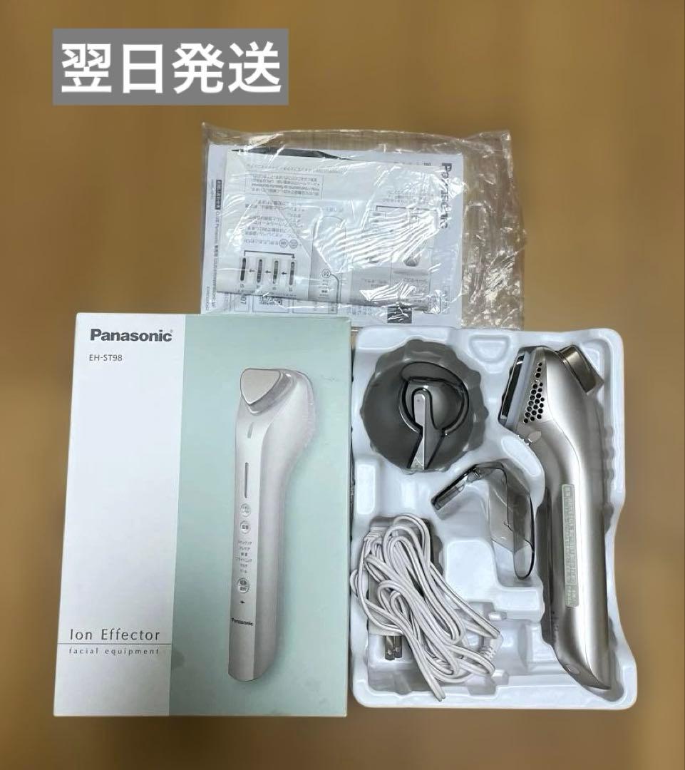 panasonic イオンエフェクター eh-st98-n ゴールド 美顔器 概要 導入*美顔器 イオンエフェクター ＊角質層まで EH-ST98