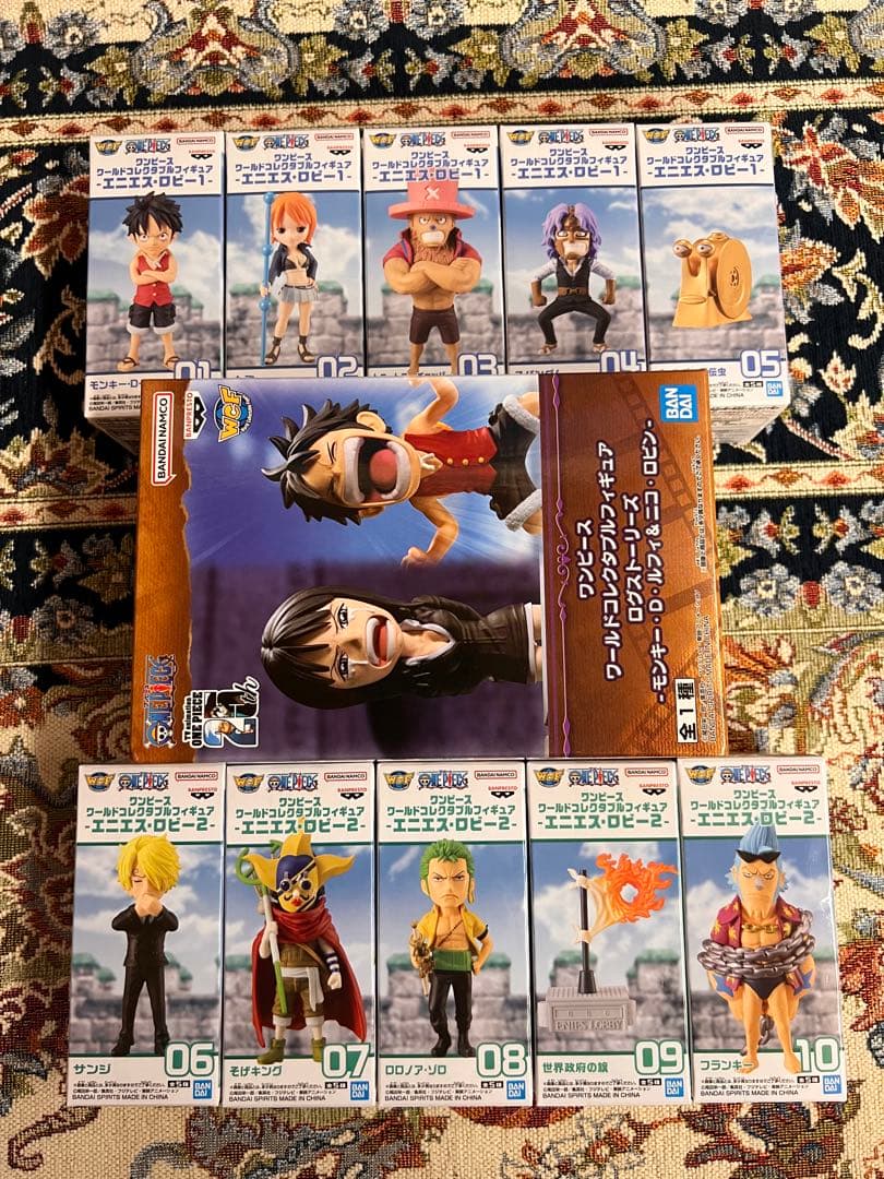 ワンピース ワーコレ エニエスロビー セット