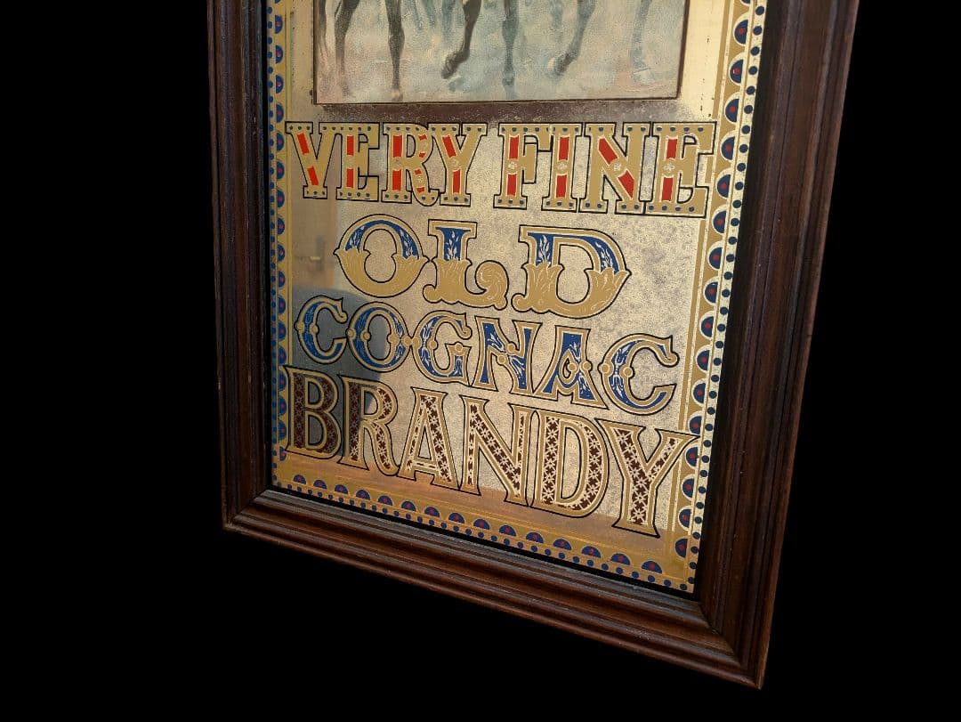 マーテルコニャックオールドブランデー 大型パブミラー - メルカリ