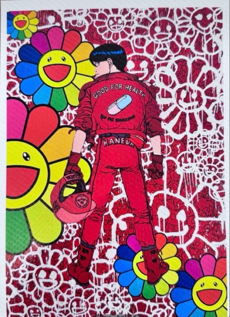 DEATH NYC AKIRA 金田 シルクスクリーン DEATH NYC アキラ 金田 シルクスクリーン - メルカリ