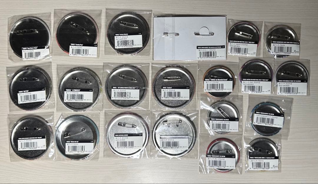 ツウィ 缶バッジ 21種セット