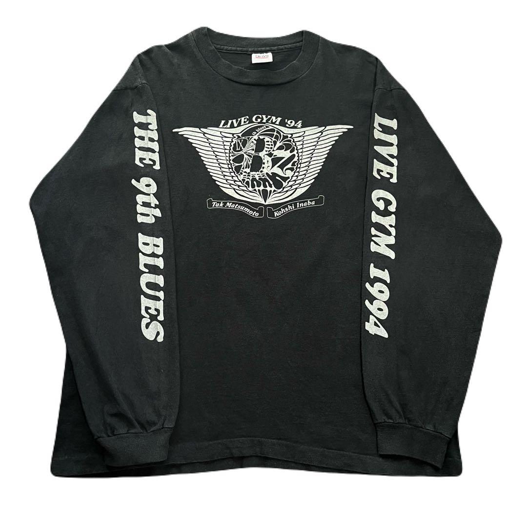 レア　B'z 94年　ツアー　USA製 ロンT シングルステッチ　L B'z - 新品未使用 ツアーパーカー B'z THE 9th BLUES 1994の通販 by zo
