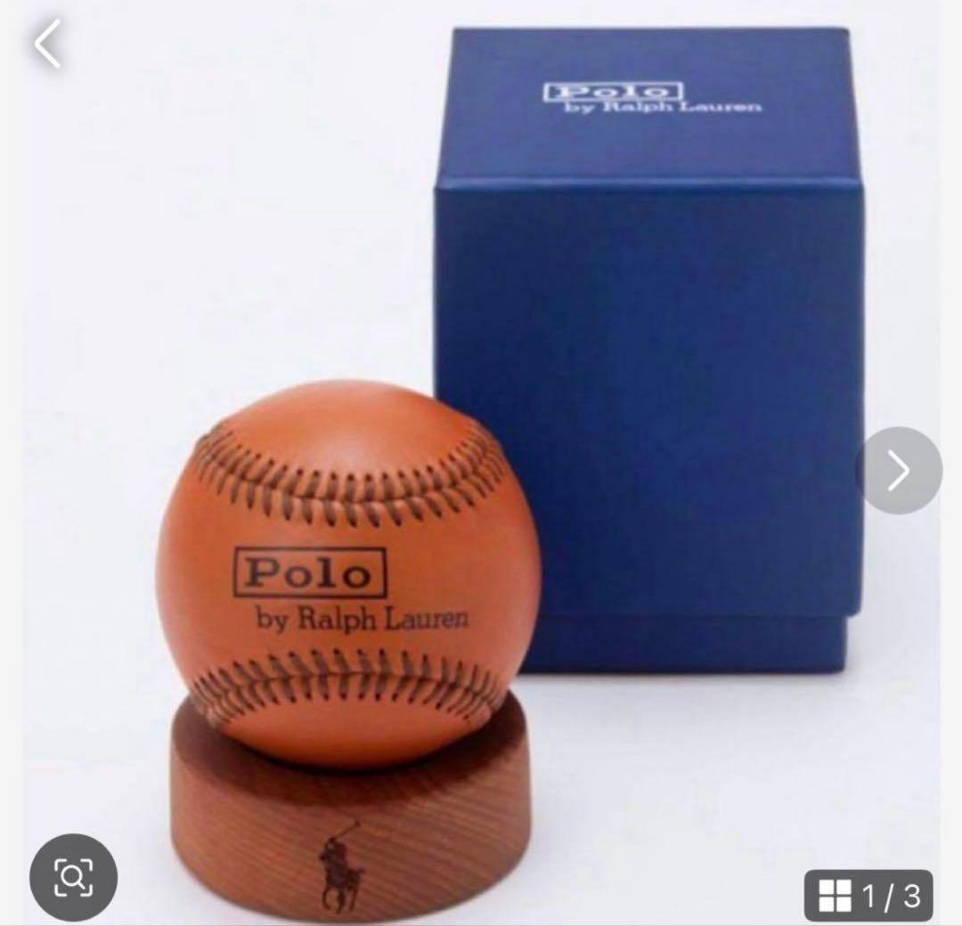 ポロラルフローレン　ノベルティ　ベースボール POLO RALPH LAUREN (ポロ・ラルフローレン) 記念野球ボール