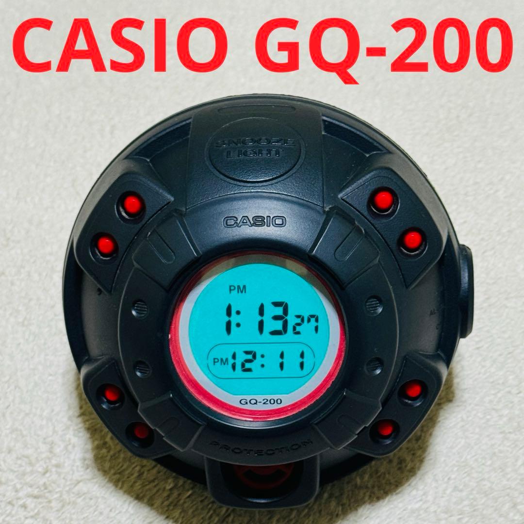 CASIO GQ-200 マッスルウォッチ G-SHOCK レア 目覚まし時計 Casio SUPER RARE FULL SET G Shock GQ-200 90s Muscle Alarm Clock