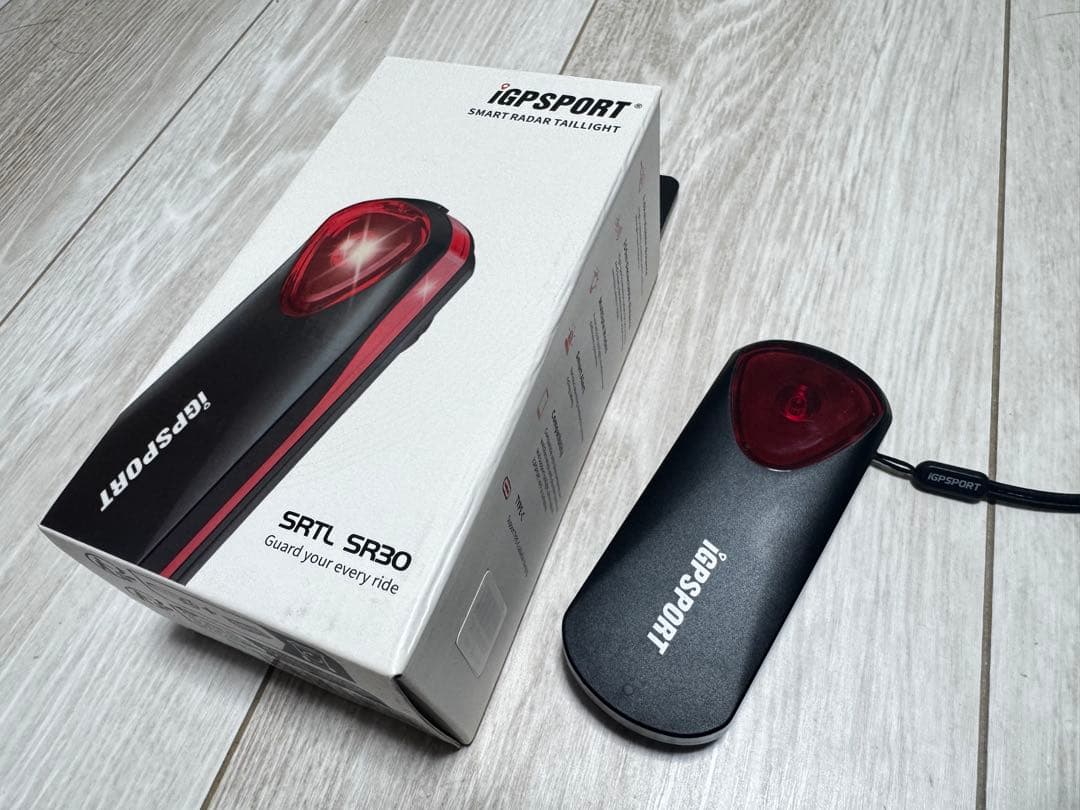 iGPSPORT SR30 レーダー テールライト 充電式