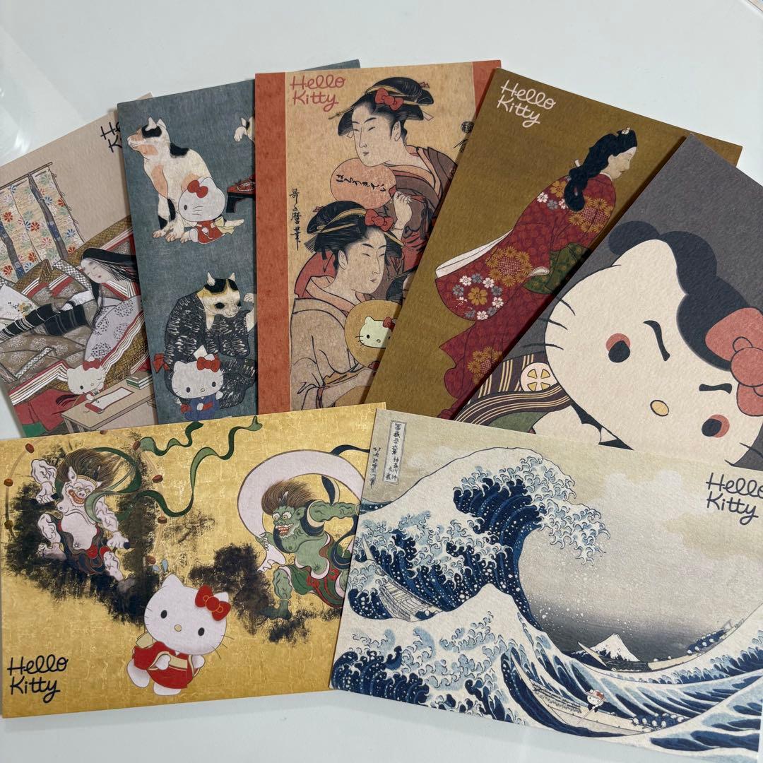 ハローキティ展 ポストカードセット7枚 - メルカリ