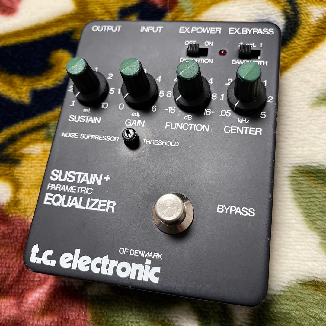 ギター tc electronic sustain+ parametric eq