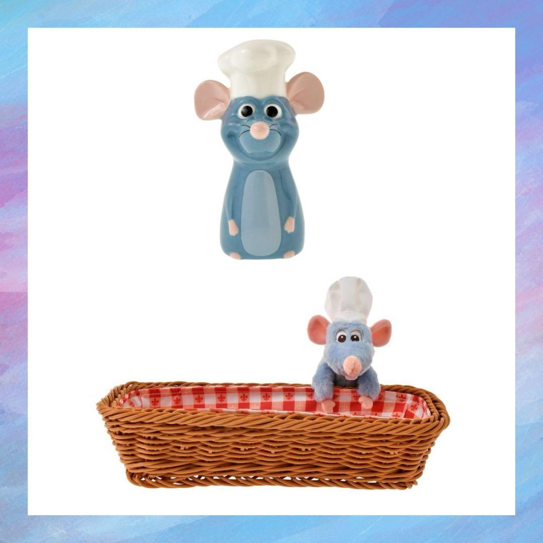 ディズニー　レミーのおいしいレストラン　スパイスボトル &カトラリーケース