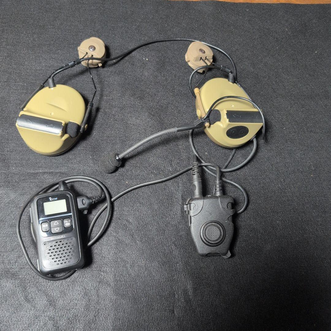 ICOM WT-4 ZTACヘッドセット ケース無し