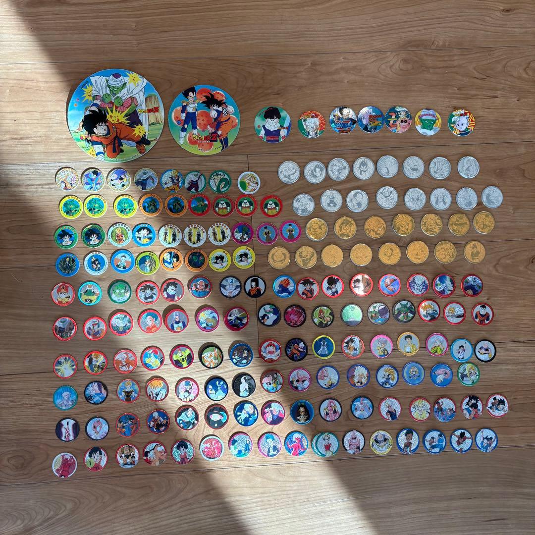 ドラゴンボール　ドラゴンボールZ めんこ　アマダ　まとめ売り 匿名配送】ドラゴンボールZ アマダ 丸メンコ22点セット - メルカリ