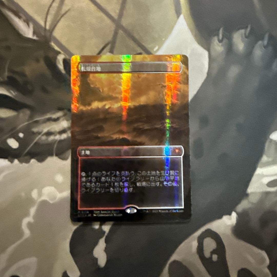 MTG 乾燥台地　ドラゴンスケイル