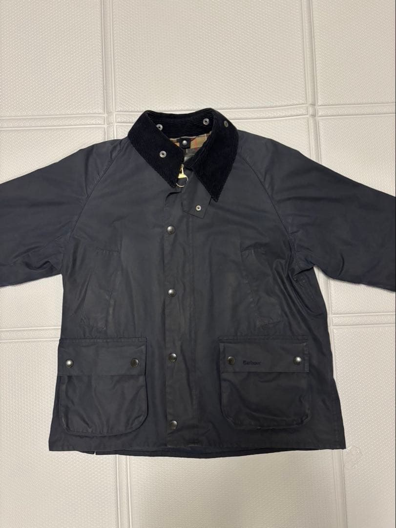 Barbour bedale ネイビージャケット（ピンバッジ付）