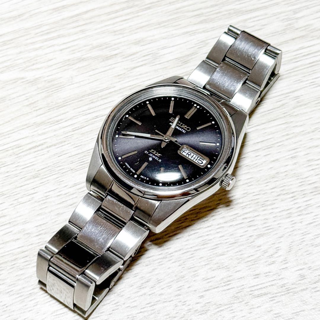 SEIKO DX automatic 21石 メタリックブラック