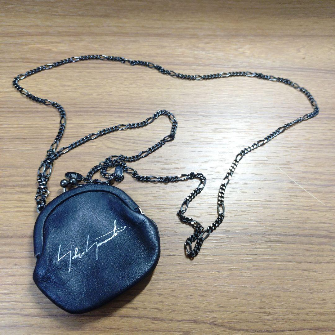 美品　yohji yamamoto ネックレス がま口ウォレット