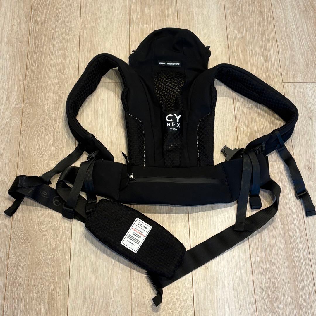 頑丈！CYBEX ブラック 抱っこ紐 オリジナルボックス付き cybex サイベックス コヤ キャリア / アーバンモビリティブラック