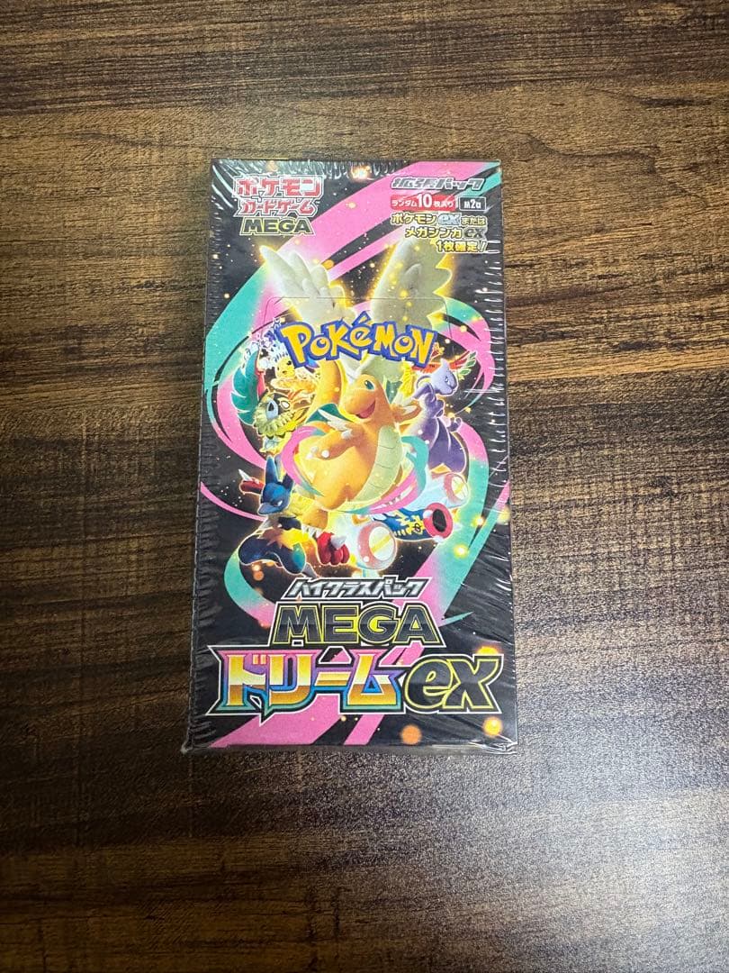 【シュリンク付き】ポケモンカードゲーム MEGA ドリームex 1BOX
