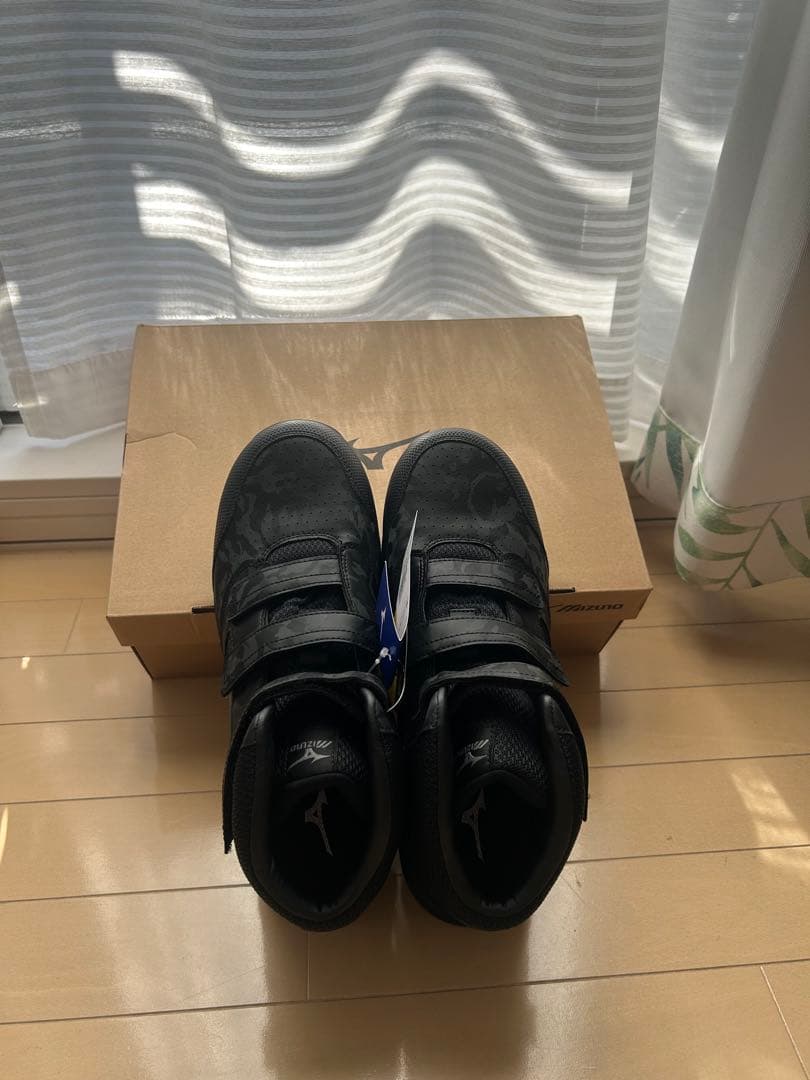 Mizuno ブラック ハイカット安全靴