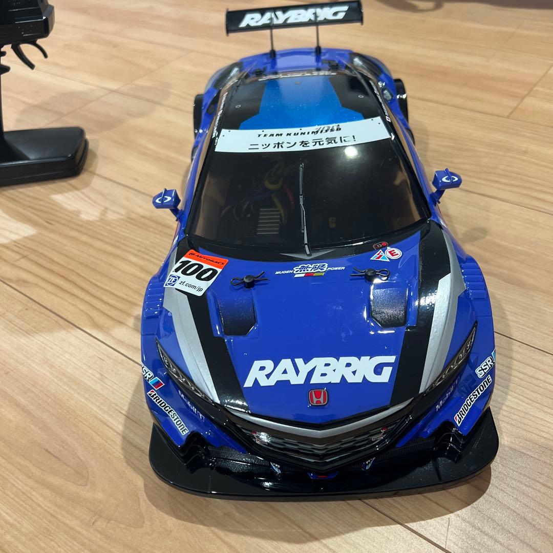 未走行 タミヤ 1/10 RC RAYBRIG NSX （TT-02シャーシ） - メルカリ