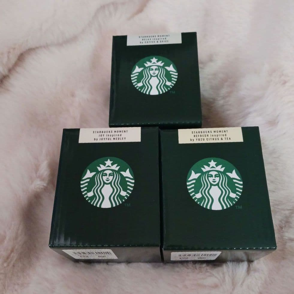 STARBUCKS　キャンドル　 3種類セット